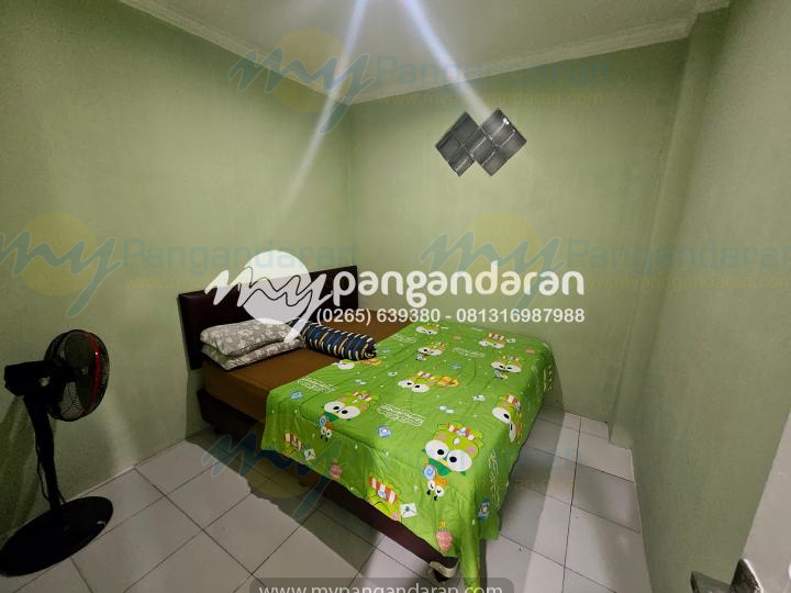    tampilan kamar tidur pondok fafa pangandaran