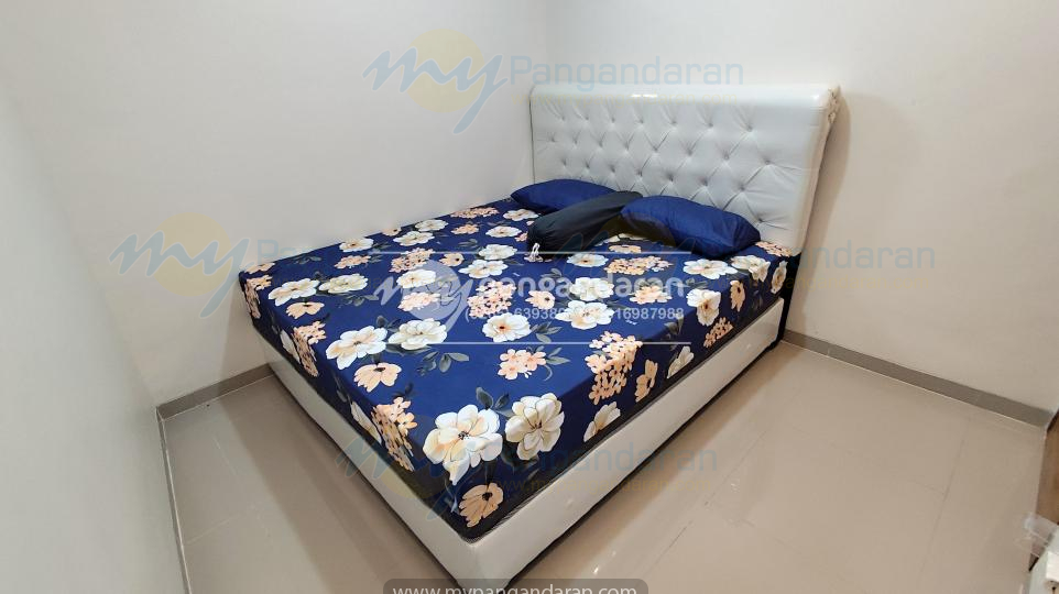   tampilan kamar tidur unit B pondok fafa pangandaran