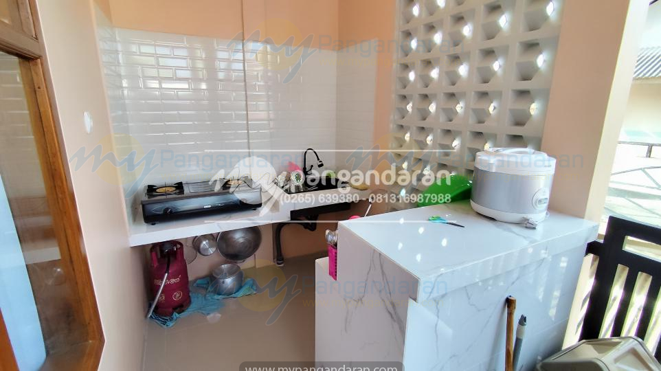   tampilan Dapur unit A pondok fafa pangandaran